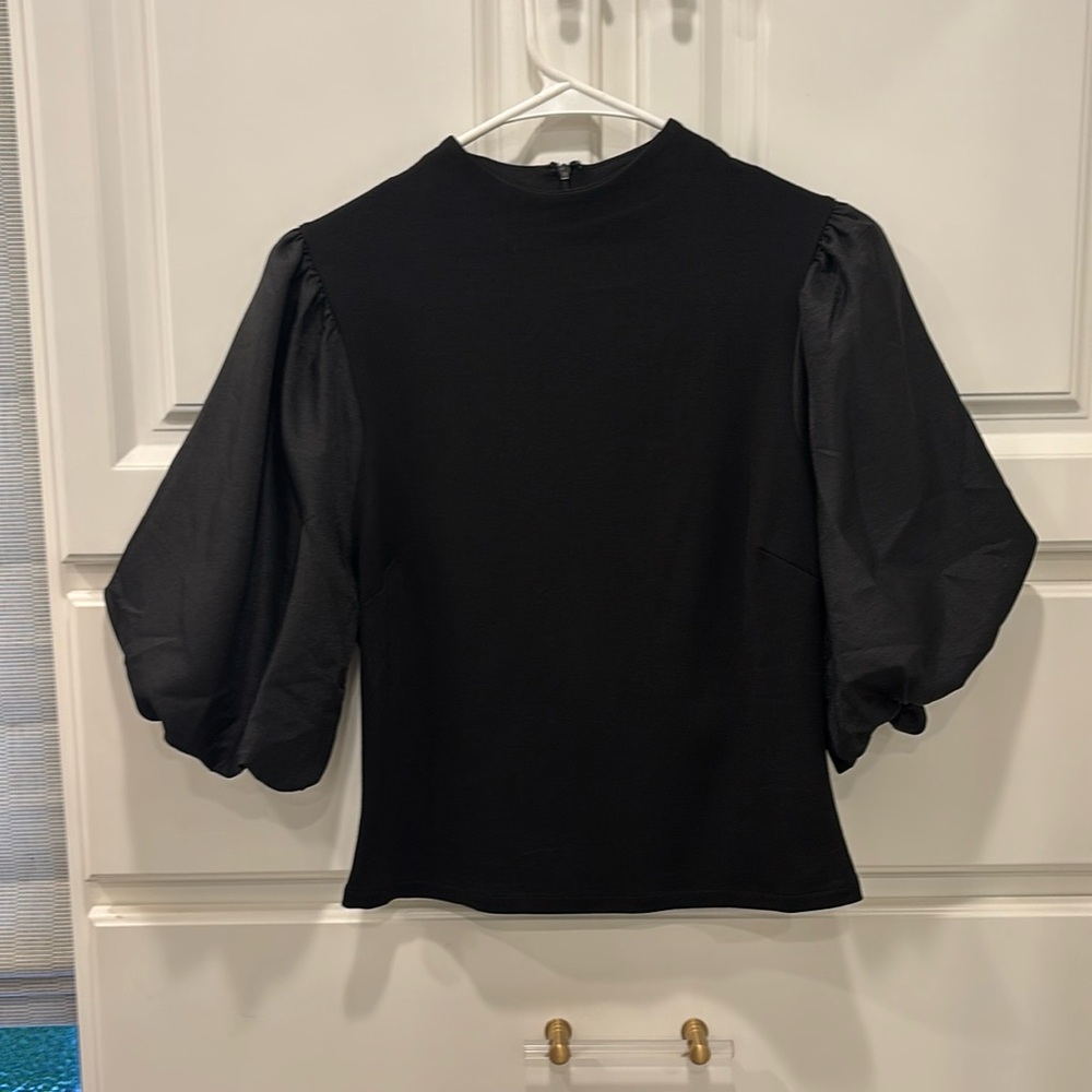Black Anthropologie top